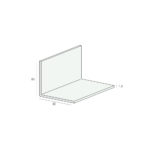 Hoekprofiel 50x50x1