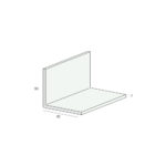 Tekening Hoekprofiel 50x50x2mm