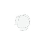 Tekening Softline hoekstuk universeel