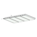 Tekening Sponningschroot 250x10mm