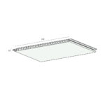 Tekening Florence binnenplafond paneel 250x10mm