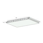 Florence buitenplafond paneel 250x16