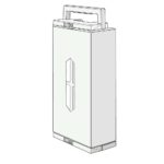 Tekening Dispenser (leeg) Milli-Max uitvulplaatjes