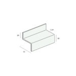 Tekening Z-profiel 20x40x30x3mm