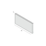 Tekening Prodec koplat 95x12mm