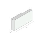 Tekening Prodec plint 85x15mm