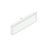 Tekening Prodec plint 120 x 6 mm