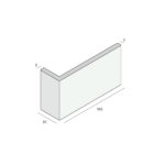 Tekening Prodec hoekpaneel 105x30mm