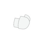 Tekening Hoekstuk voor Panelsoftprofiel