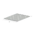 Tekening Platprofiel geperforeerd 60x1mm