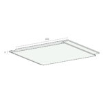 Tekening Foodcare paneel massief 200x8mm