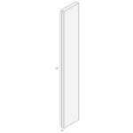 Tekening Unipanel bouwpaneel 610x16mm