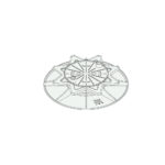 Tekening Terrasverhoger instelbaar 35-55mm