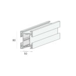 Twinson Aluminium balk 80x50mm | 2942 - Afbeelding 3
