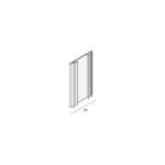 Tekening Voegafdichtingprofiel 36mm EPDM