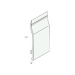 Tekening Novicell rabat 167 mm fijne nerf (enkel)