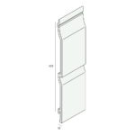 Tekening Novicell rabat 333mm grove nerf (dubbel)