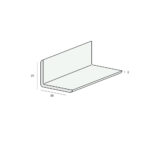 Tekening Hoekprofiel 30x20x2mm