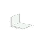 Tekening Hoekprofiel 70x50x3mm