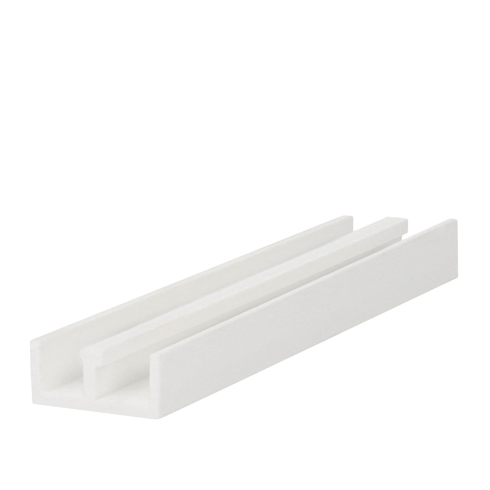 FM1001BI3051_13190126_SZ1 Onder schuifrailprofiel 2x6mm - Wit