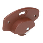 Roller opschroefbaar verstelbaar - Bruin