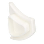 Eindkap (merk 1) voor greepprofiel 1365 - Wit