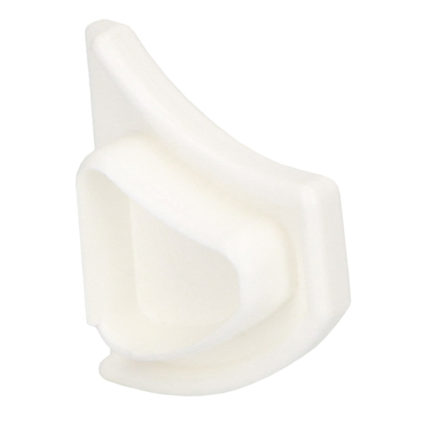 Eindkap (merk 1) voor greepprofiel 1365 - Wit