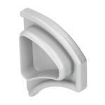 Eindkap (merk 2) voor greepprofiel 1365 - Aluminium