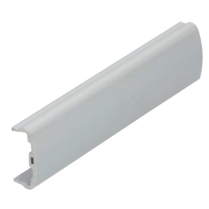 Softrandprofiel 18 mm - Aluminium