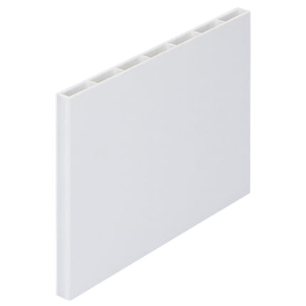 Holkamer platprofiel 100x7mm - Wit