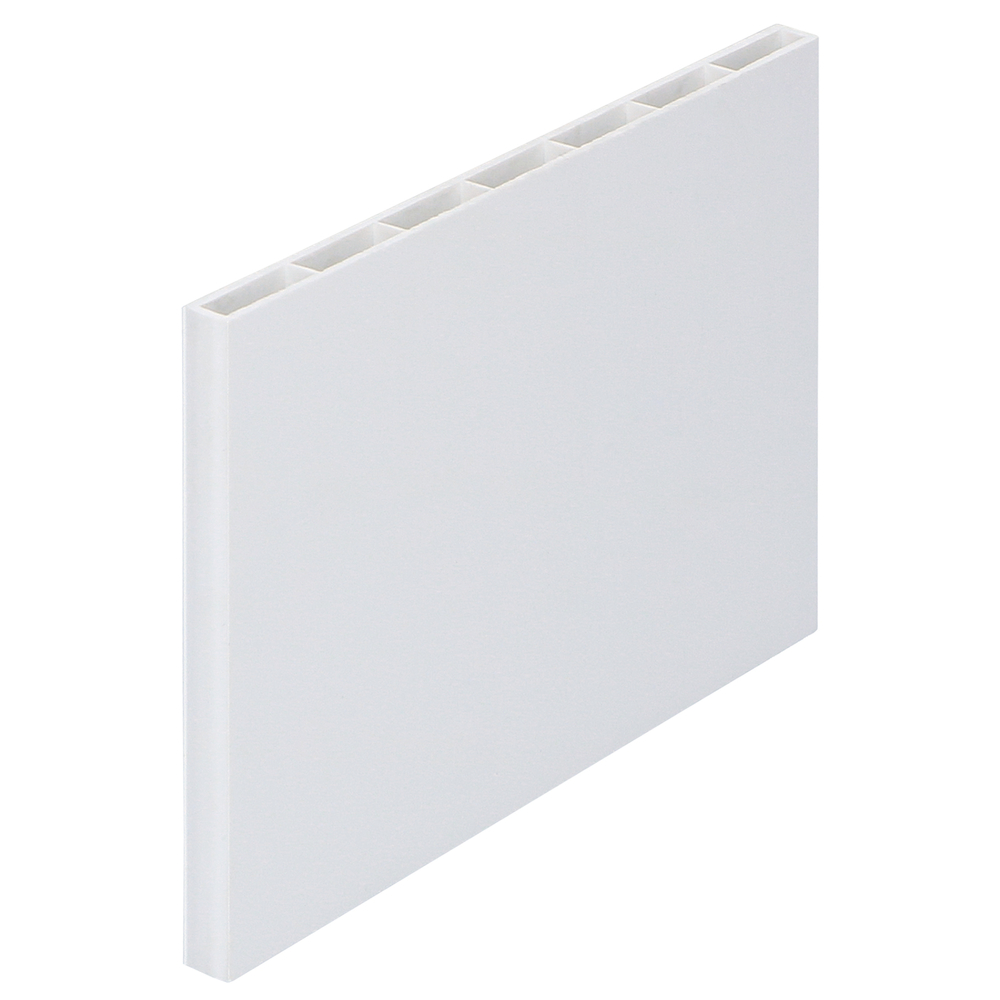 Holkamer platprofiel 30x7mm - Wit