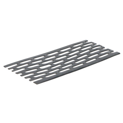 Platprofiel geperforeerd 30x1mm - Zwart