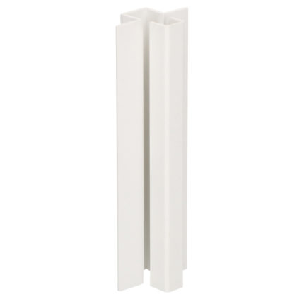 Omegaprofiel 2-delig 30x9mm - Wit