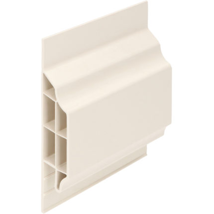 Dakrandsierprofiel 9mm inwendig - Crème