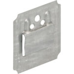 Montageclip voor schroten 250 stuks - Staal