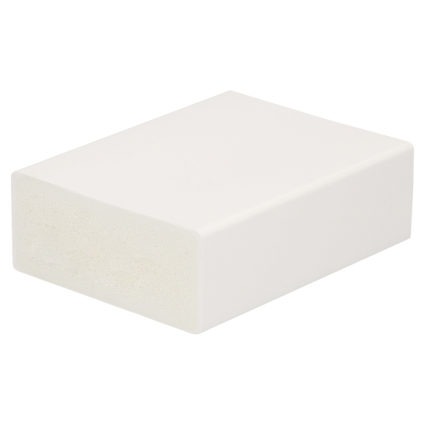 Plank hardschuim 70x30mm - Wit