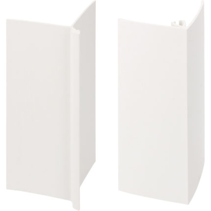 Foodcare uitw.hoekverb.profiel 8mm 2-del - Verkeerswit