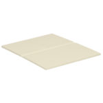 Vouwhoekprofiel 60x60x3mm - Crème