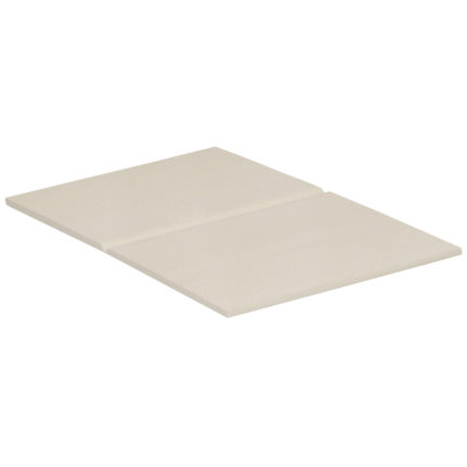 Vouwhoekprofiel 80x80x3mm - Crème (Renolit)