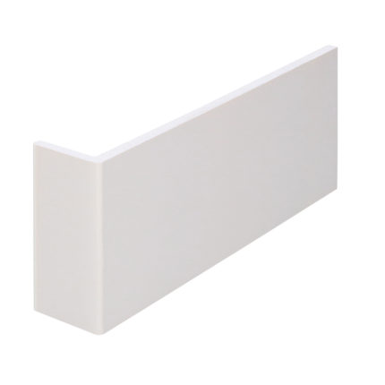 Hoekpaneel 100x42x7mm - Wit (Renolit)