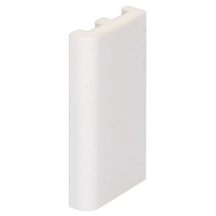 Plint 45x12mm - Wit (Renolit)
