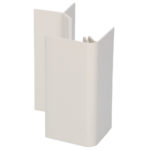 Hoekverbindingprofiel 15/19mm 2-delig - Crème