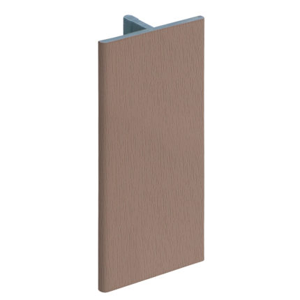 Verbindingprofiel Keralit - Bruingrijs - Classic (met houtnerf)