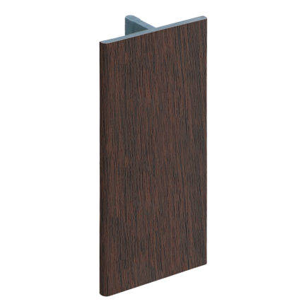 Verbindingprofiel Keralit - Donker eiken - Classic (met houtnerf)