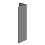 Eindprofiel 17mm Keralit - Grijs - Classic (met houtnerf)