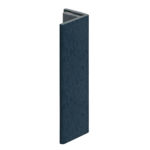 Eindprofiel 17mm Keralit - Staalblauw - Classic (met houtnerf)