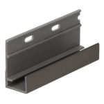 Omrandingprof. met ontwatering Keralit - Kwartsgrijs - Classic (met houtnerf)