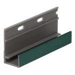 Omrandingprof. met ontwatering Keralit - Mosgroen - Classic (met houtnerf)