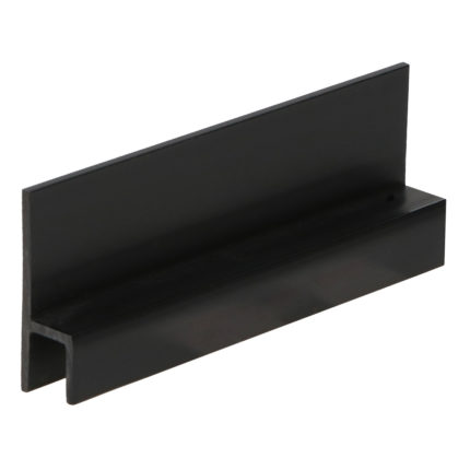 Stoelprofiel 8mm - Zwart