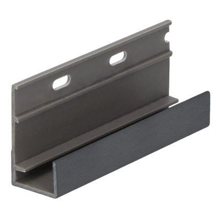 Omrandingprof. met ontwatering Keralit - Antraciet - Classic (met houtnerf)